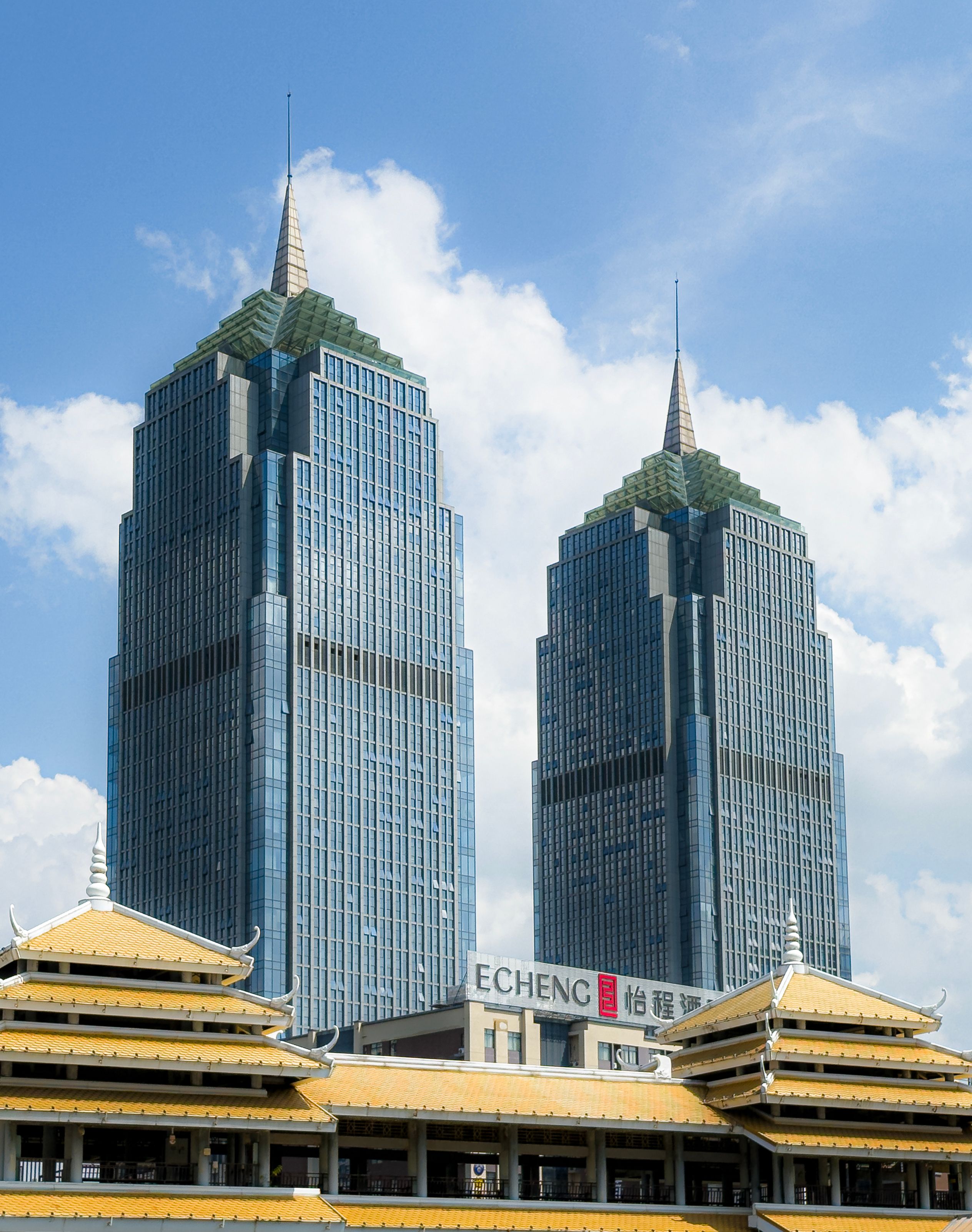 Arquitectura tradicional y moderna en China